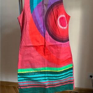 Desigual Colorful Cotton Sun Dress